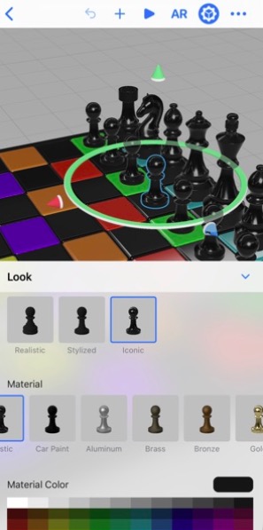 ar chess game interface