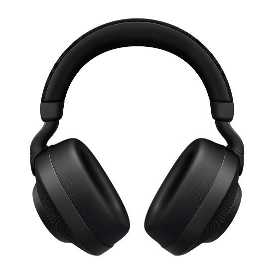 black over ear headphones