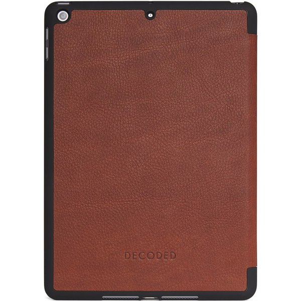 brown leather ipad case back