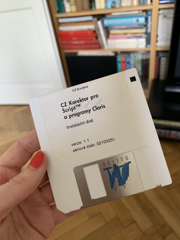 floppy disk cz korektor