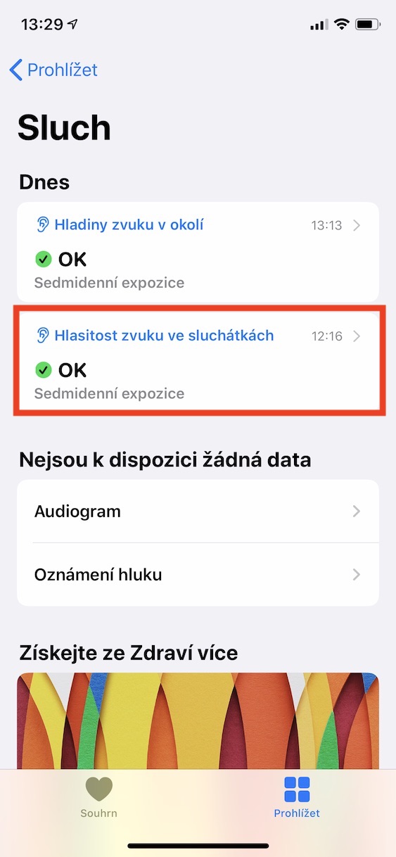 hlasitost_sluchatek_zvuk_ios13_3 hlasitost sluchátek v ios 13