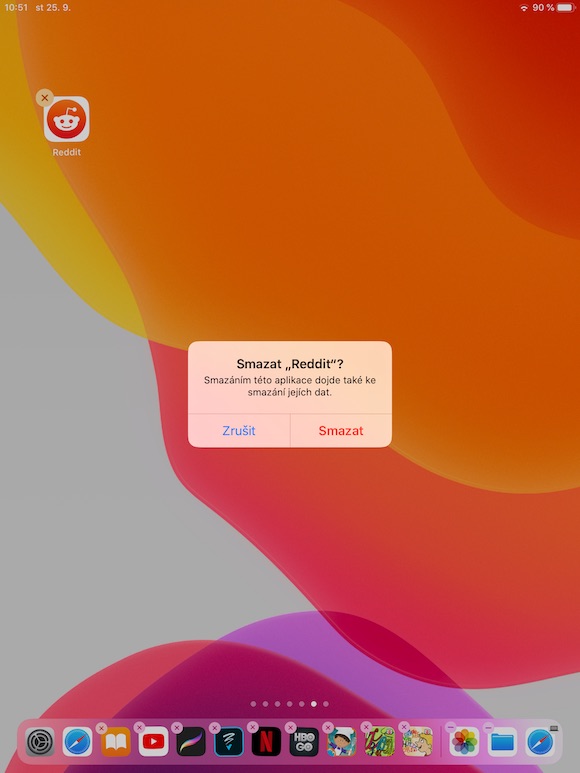 ipad home screen reddit delete