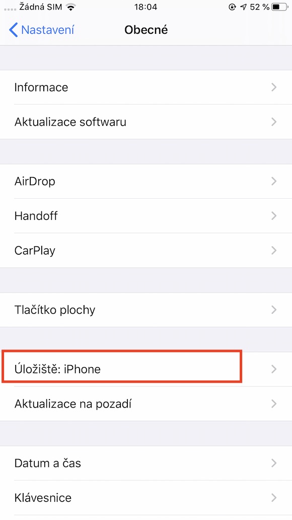 iphone general settings