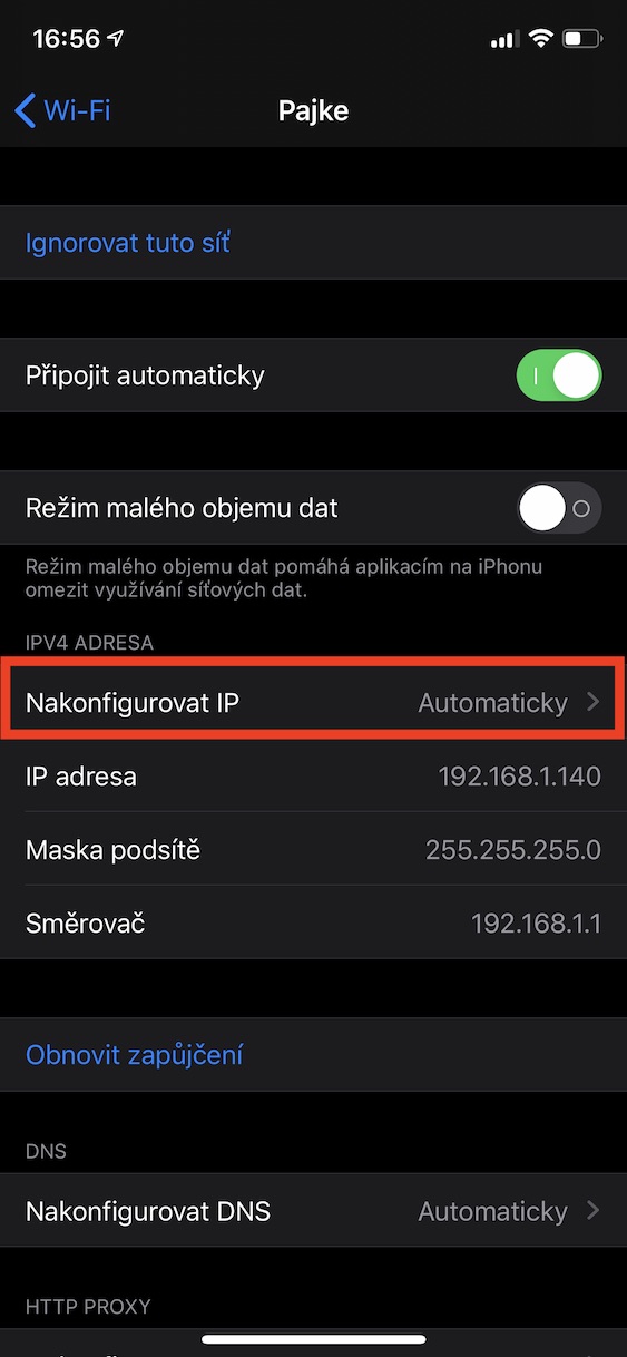 iphone_ip_Adresa3 Jak na iPhone změnit IP adresu