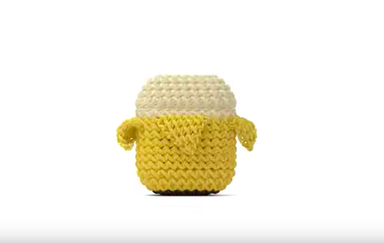 knitted yellow case