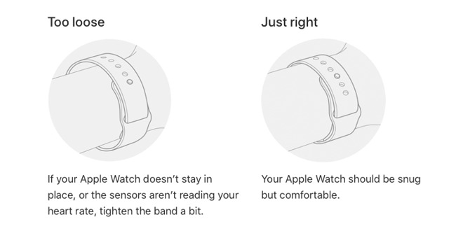 apple watch band fit guide