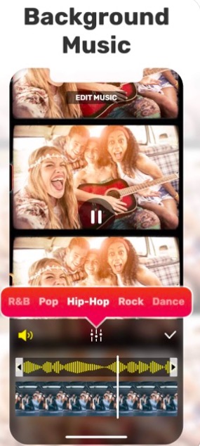 background music editing