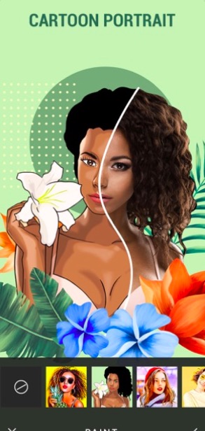 cartoon portrait app