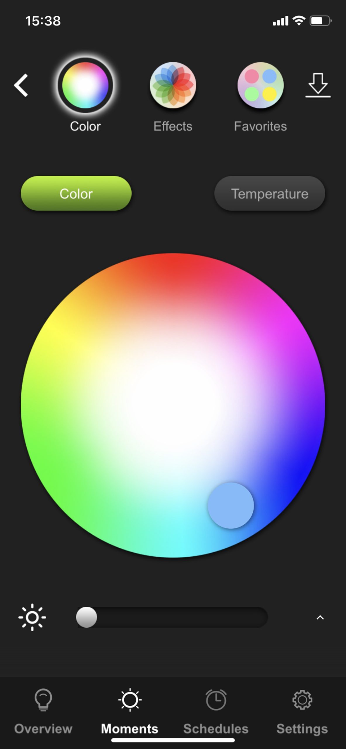 Screenshot z aplikace Vocolinc