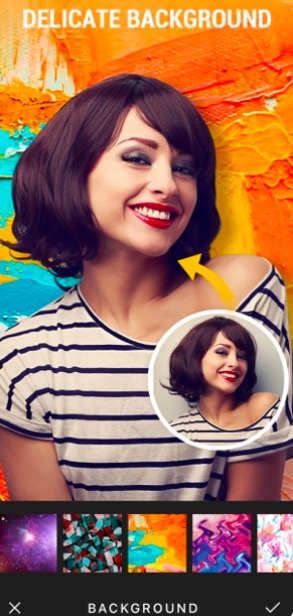 delicate background app