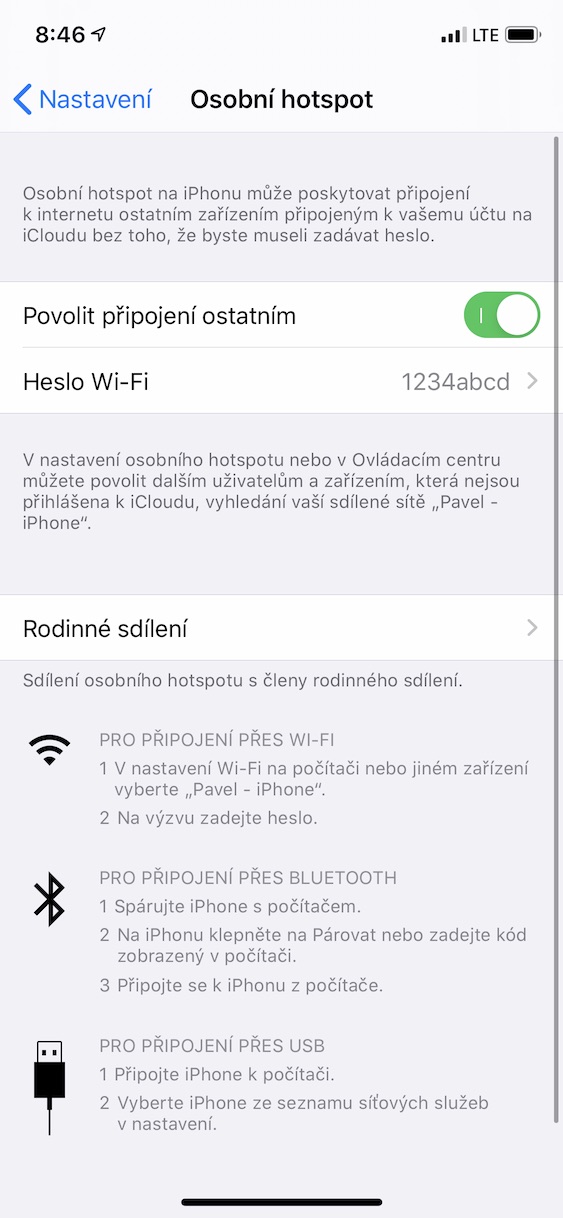 hotspot_ios13-1_5 změny v hotspotu v ios 13.1
