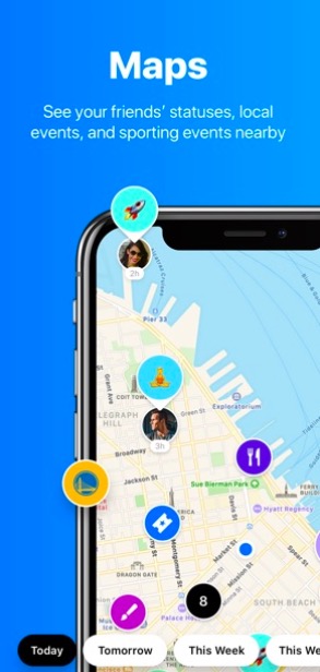 maps app interface