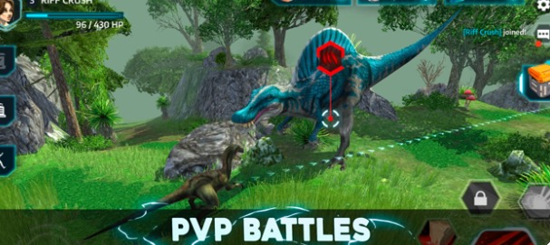 pvp dinosaur battle
