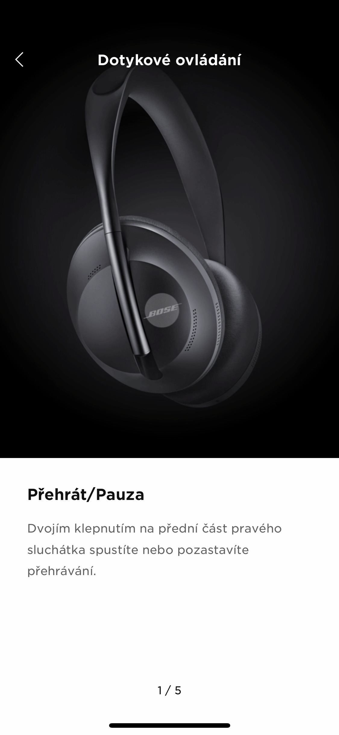 screen z aplikace bose 4 Screen z aplikace Bose Music