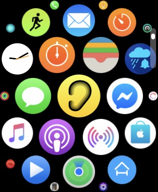 smartwatch app icons