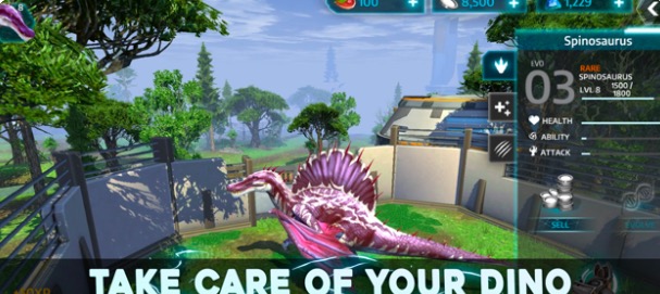 spinosaurus dinosaur care