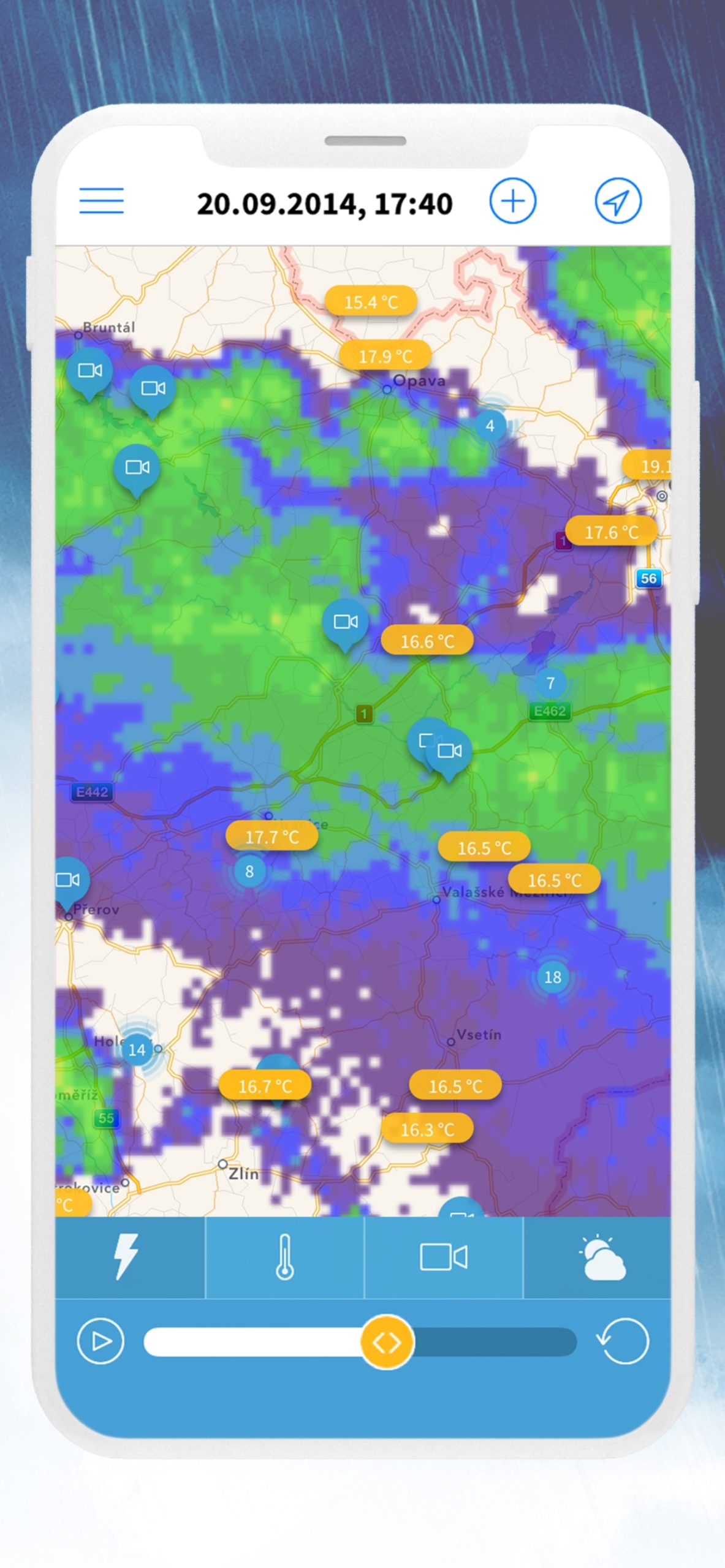 weather radar map