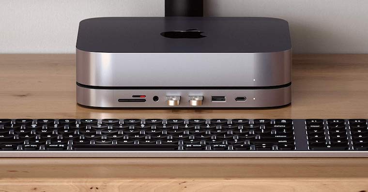 Satechi Stand and Hub stojanek a rozbocovac pro Mac mini fb
