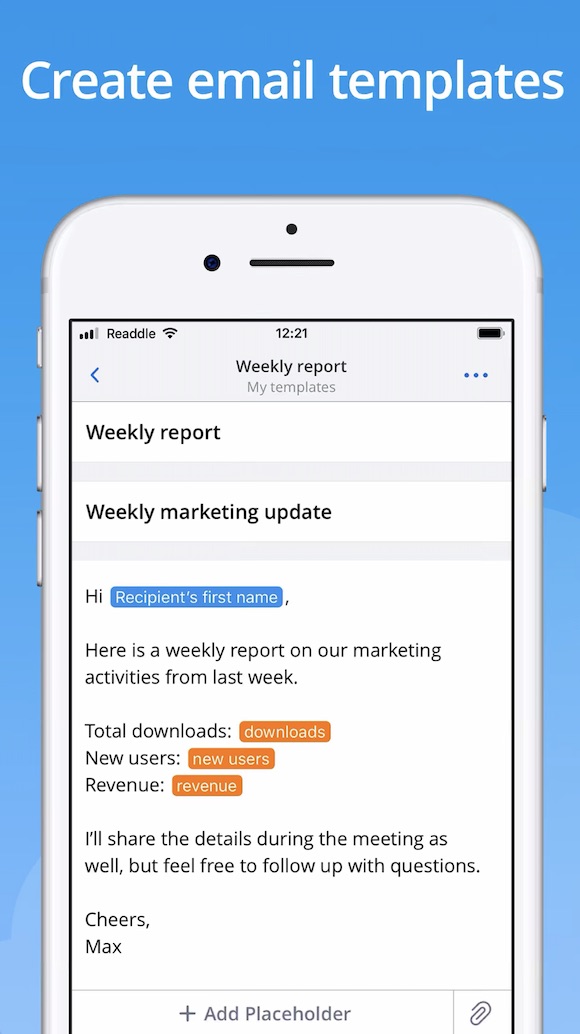 Spark iOS screenshot 3 Spark iOS screenshot