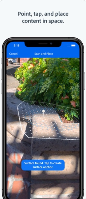 augmented reality surface detection
