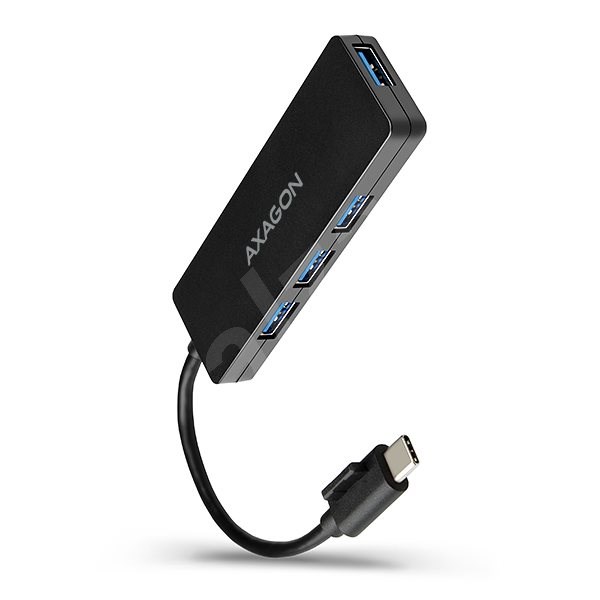 axagon-hue-g1c-usb-c-slim-hub-4-port-usb-3.2-gen-first1 AXAGON HUE-G1C USB-C SLIM Hub 4-Port USB 3.2 Gen 1