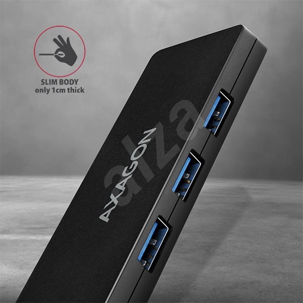 axagon-hue-g1c-usb-c-slim-hub-4-port-usb-3.2-gen-first3 AXAGON HUE-G1C USB-C SLIM Hub 4-Port USB 3.2 Gen 1