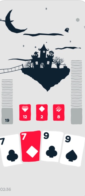 card game haunted castle