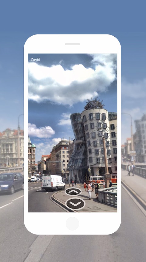 Mapy.cz iOS aplikace screenshot
