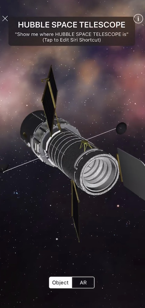 Night Sky iOS aplikace screenshot