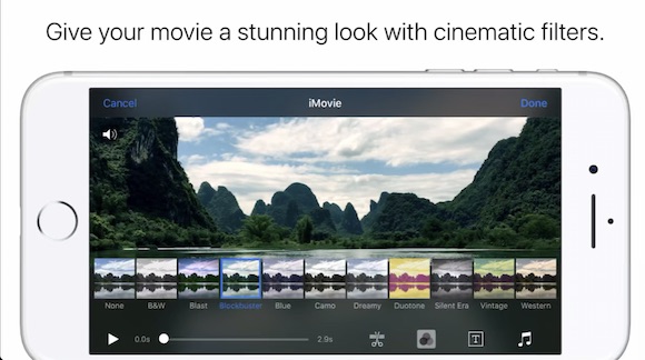 iMovie iOS screenshot 1 imovie