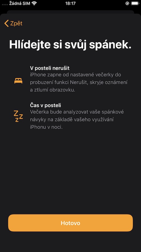 iOS 13 Vecerka screenshot 6 iOS 13 Vecerka screenshot