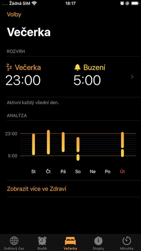 iOS 13 Vecerka screenshot 7 iOS 13 Vecerka screenshot