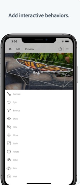 interactive behaviors on smartphone