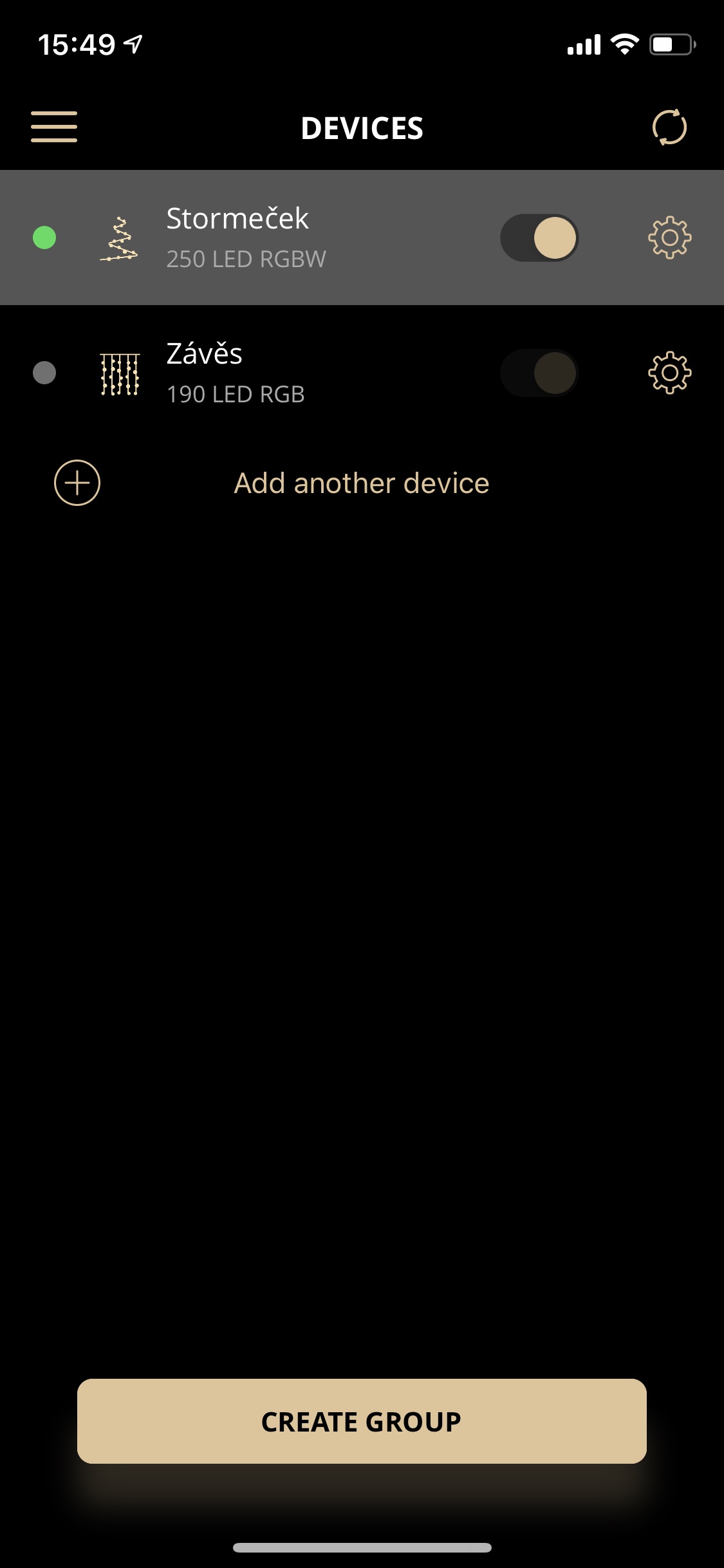 smart lighting control app