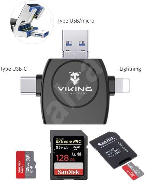 viking-v4-usb-3-0-4-v-1-cerna5 Viking V4 USB 3.0 4v1 černá