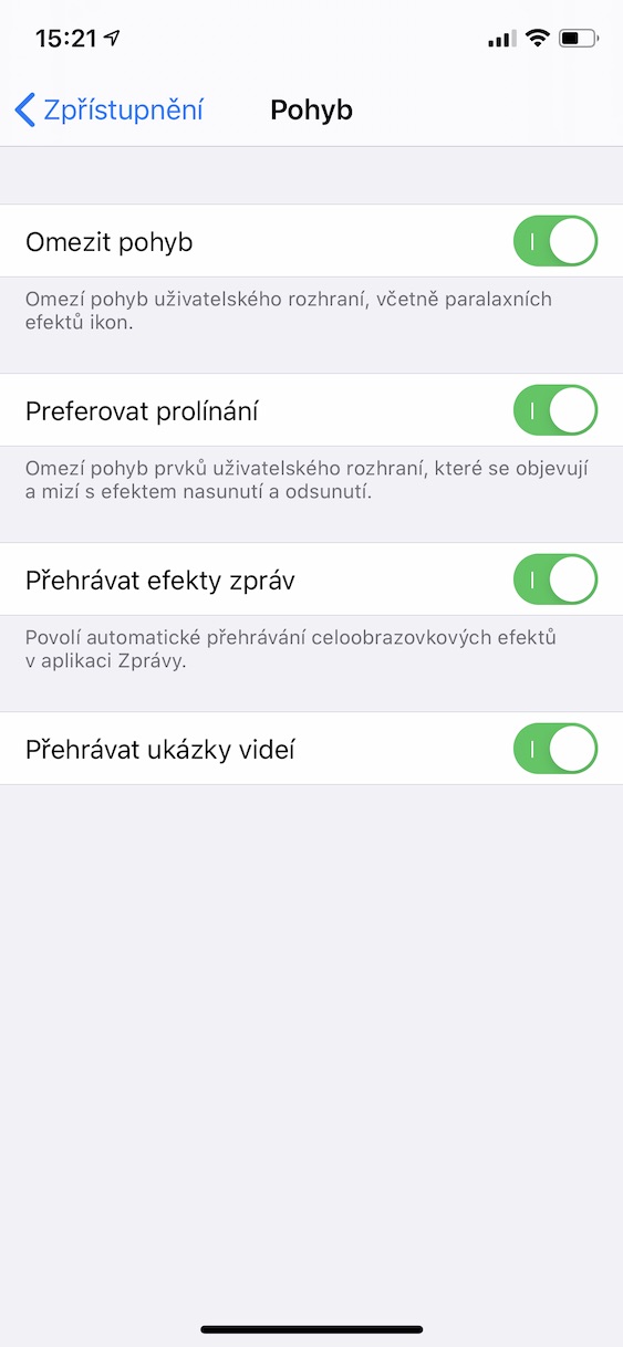zrychleni_ios13_iphone11 zrychlení ios 13