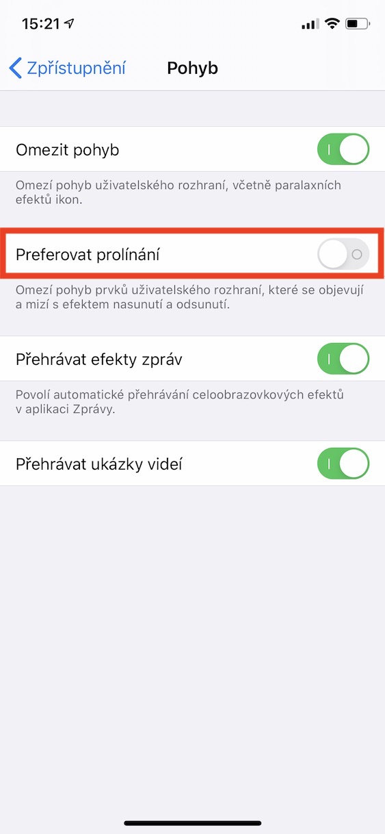zrychleni_ios13_iphone12 zrychlení ios 13