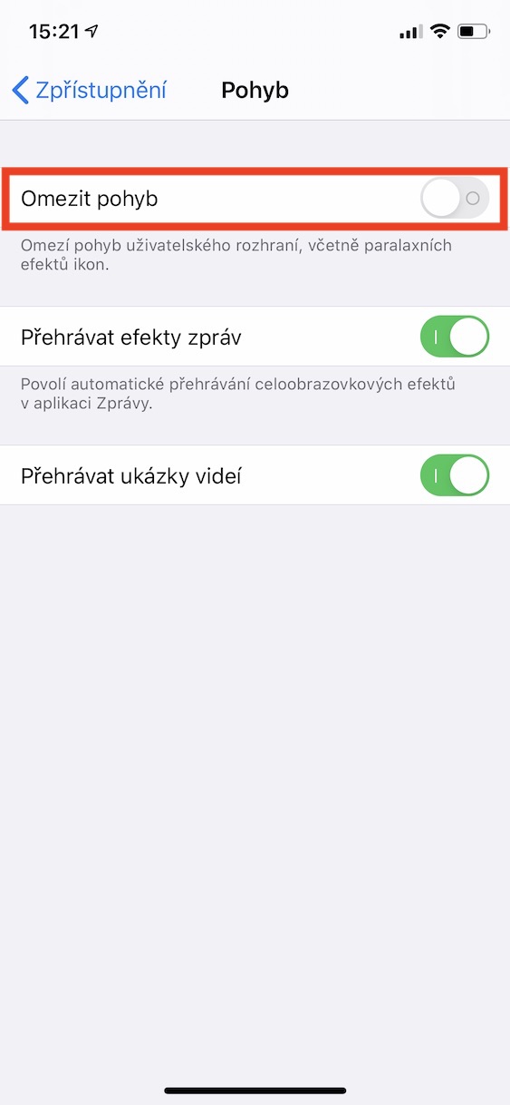 zrychleni_ios13_iphone13 zrychlení ios 13