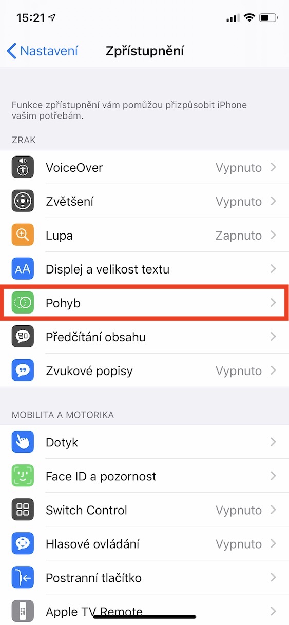 zrychleni_ios13_iphone14 zrychlení ios 13