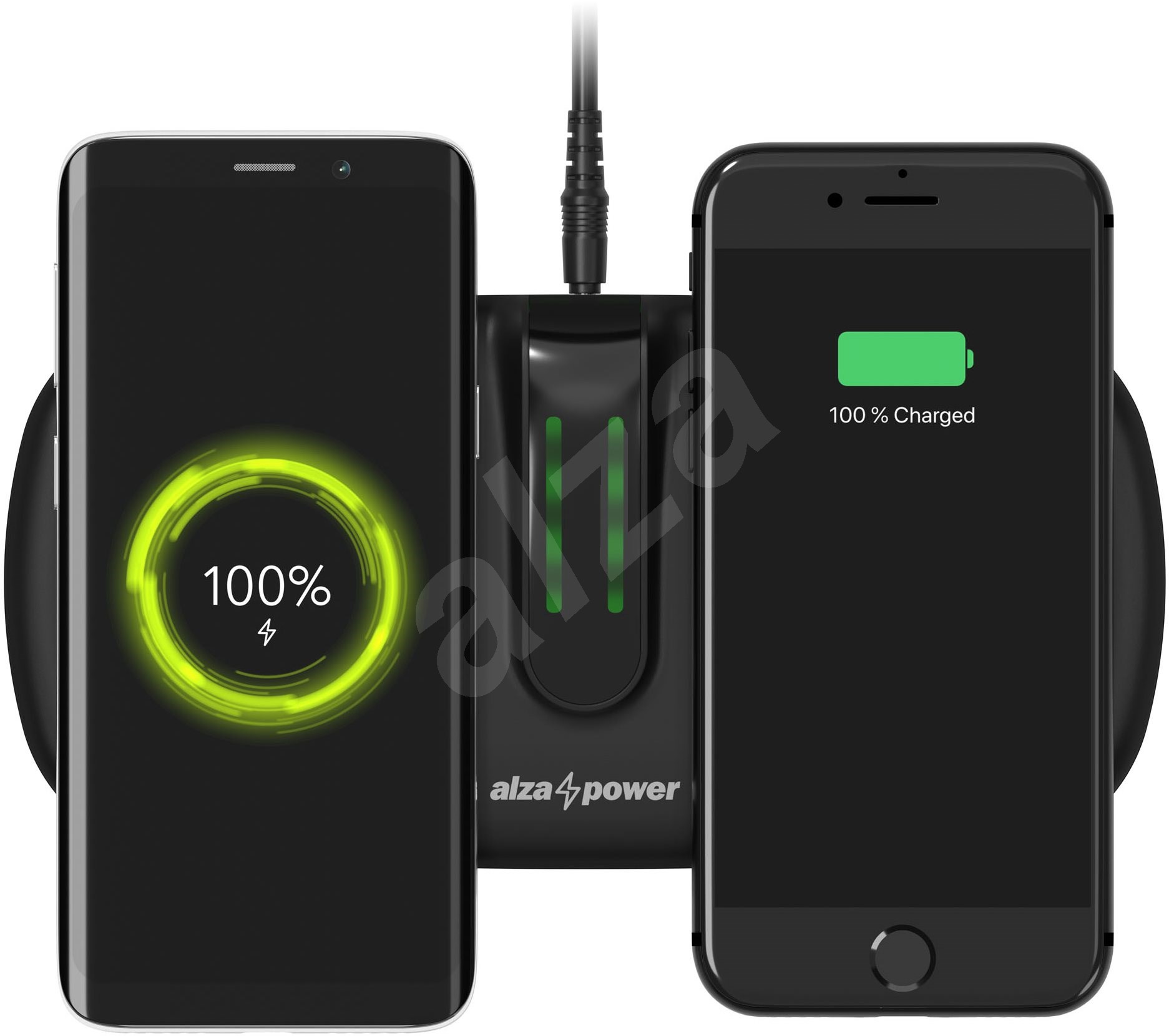 AlzaPower WF430 Wireless Dual Charger 2 AlzaPower WF430 Wireless Dual Charger
