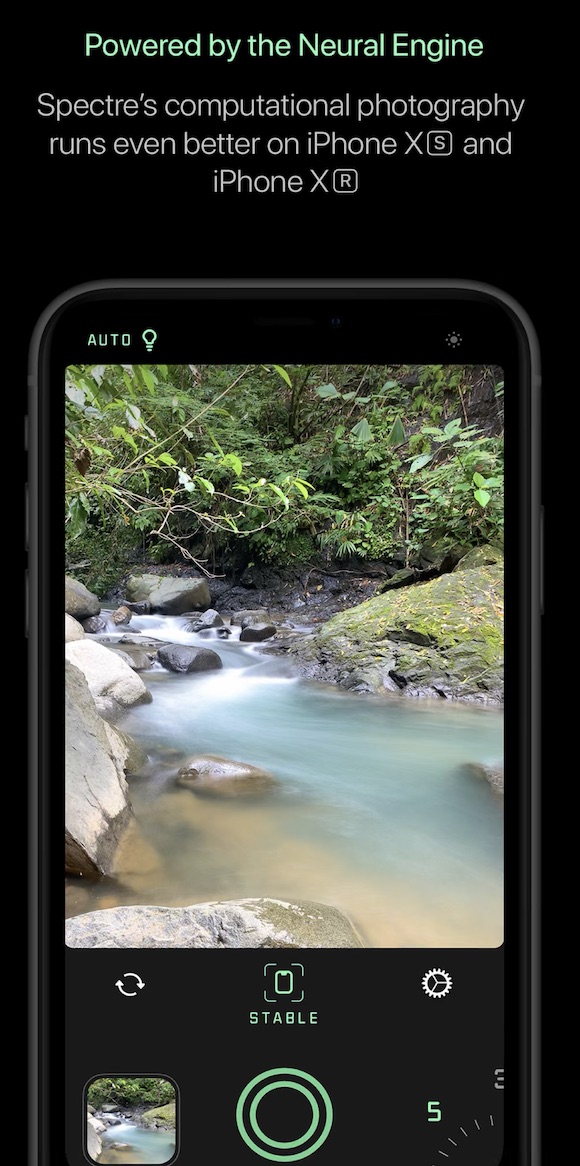 Spectre Camera iOS screenshot 2