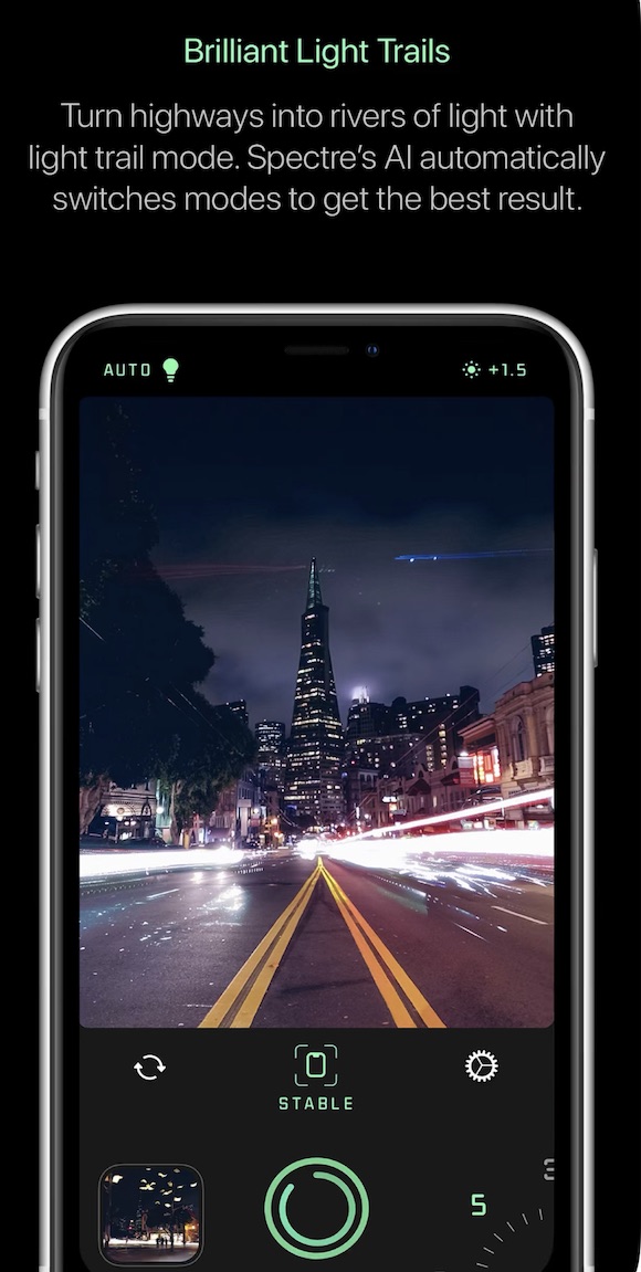 Spectre Camera iOS screenshot 3