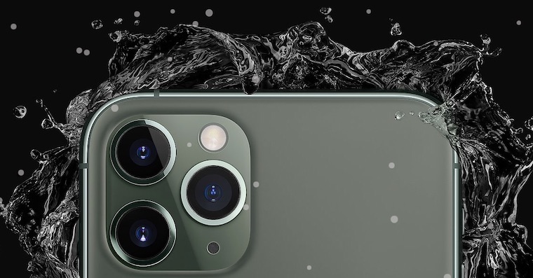 Padající sníh v Apple Store