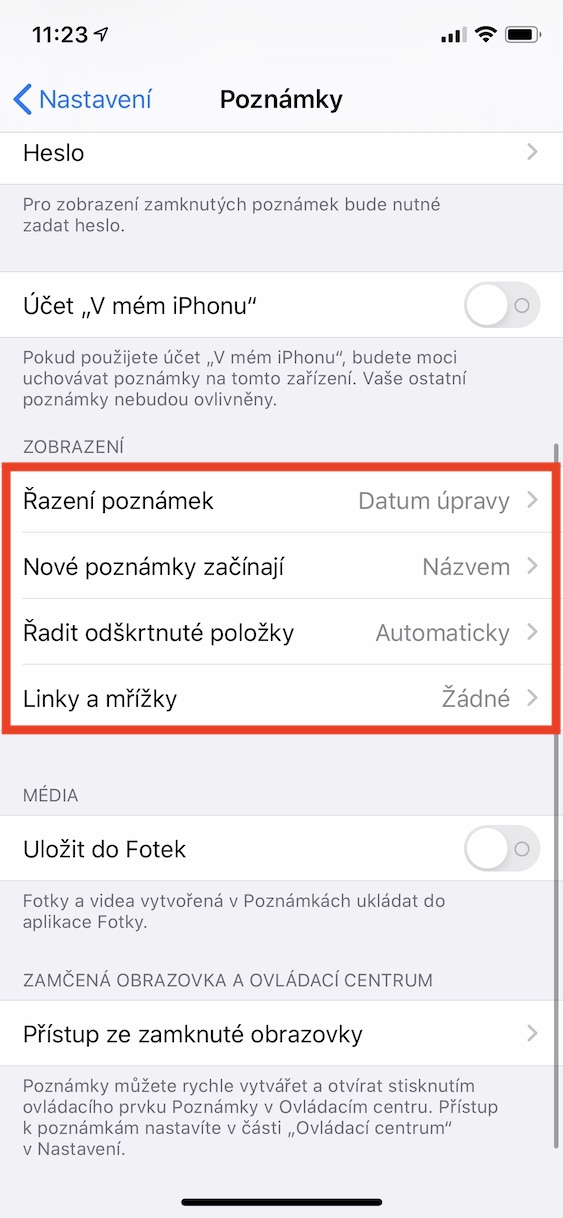 poznamky_ios_zobrazeni2 zobrazení poznámek v ios