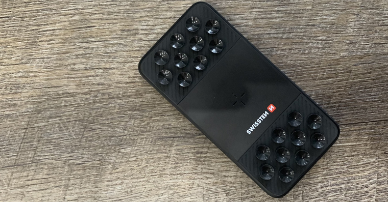 bezdrátová powerbanka swissten s přísavkami