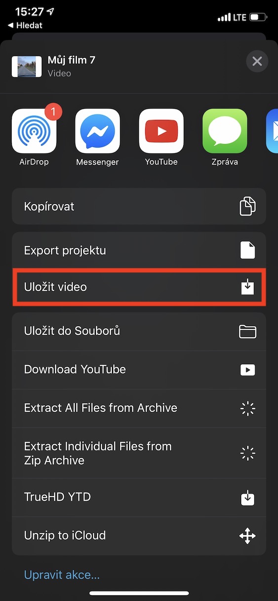 video_zkraceni_original7 zkrácení videa a vytvoření nového iphone