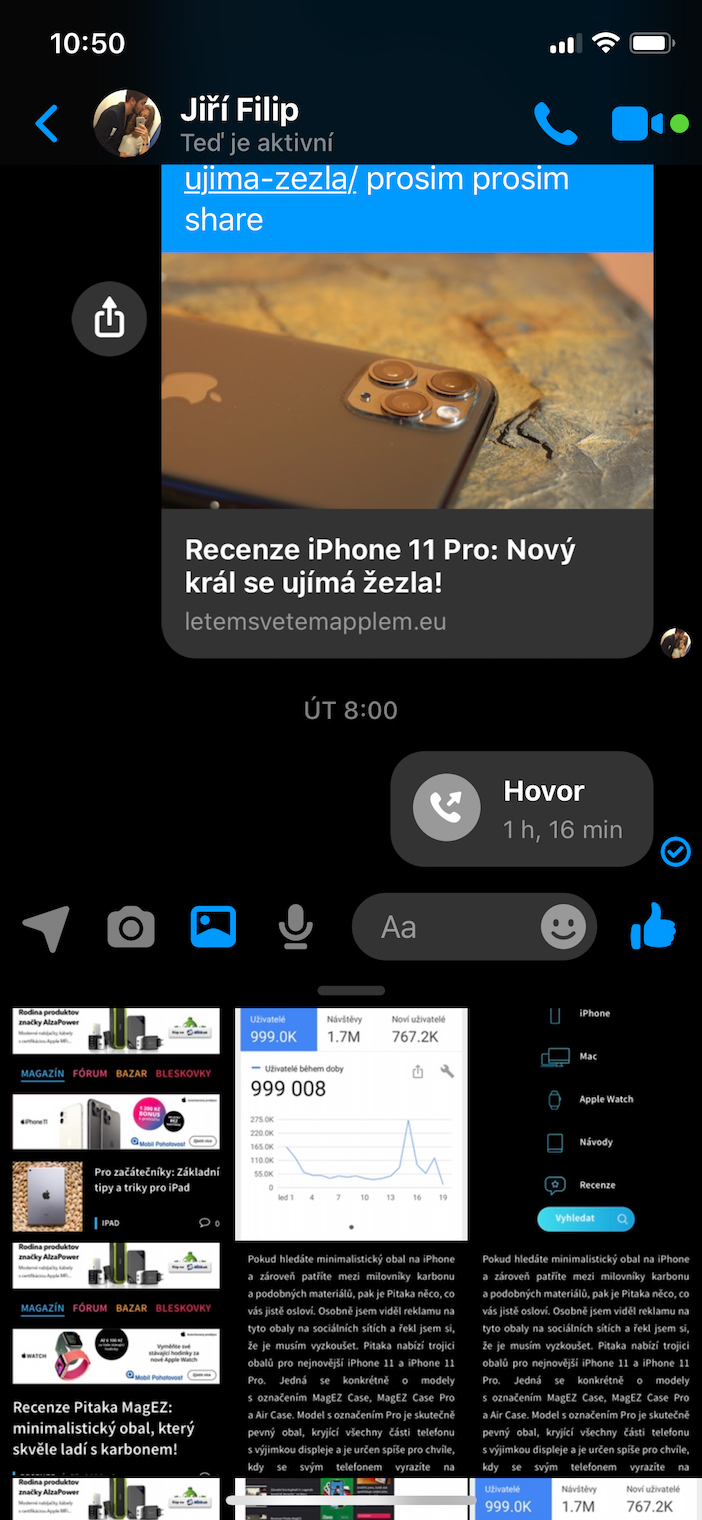 Facebook začal testovat zcela nový Messenger, máme screenshoty – Letem