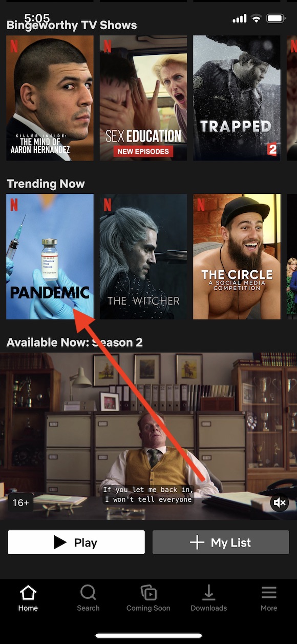 Netflix Pandemic trending Netflix Pandemic trending