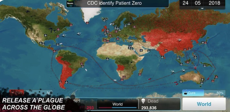 Plague Inc. hra screenshot 2 Plague Inc. hra screenshot