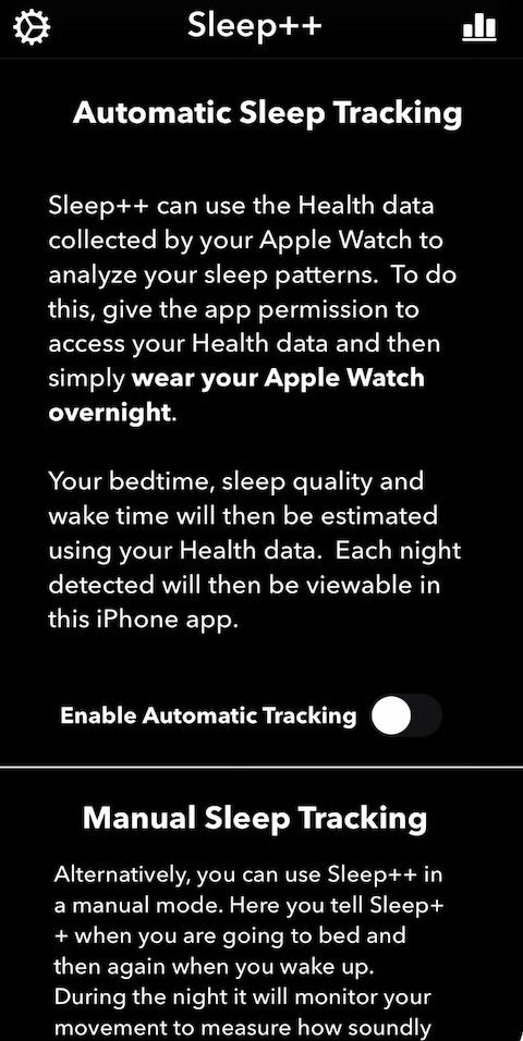 Sleep++ iOS aplikace 6 Sleep++ iOS aplikace